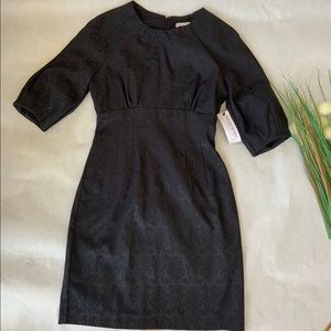 Eva Mendez three quarter sleeve dress